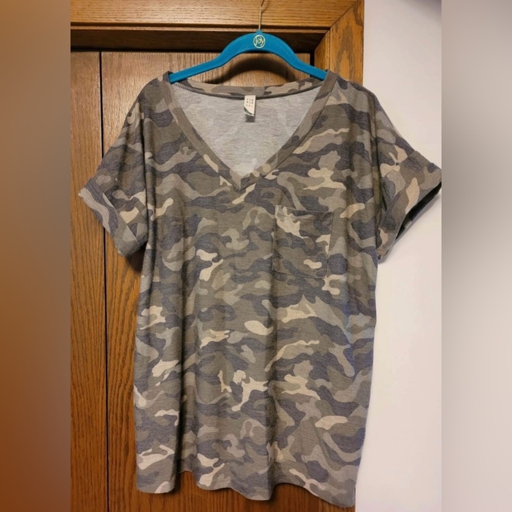 Flamingo Camouflage Tee